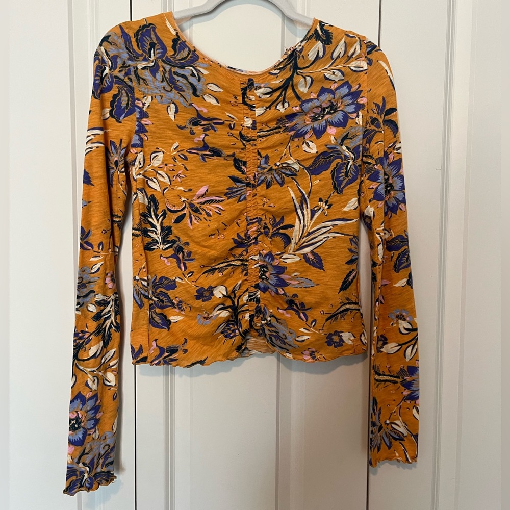 We the Free by Free People Ruched Top Sizes Small & Medium